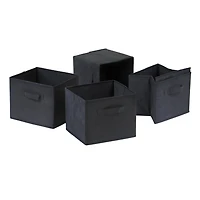 Winsome Capri Paniers en fini noir