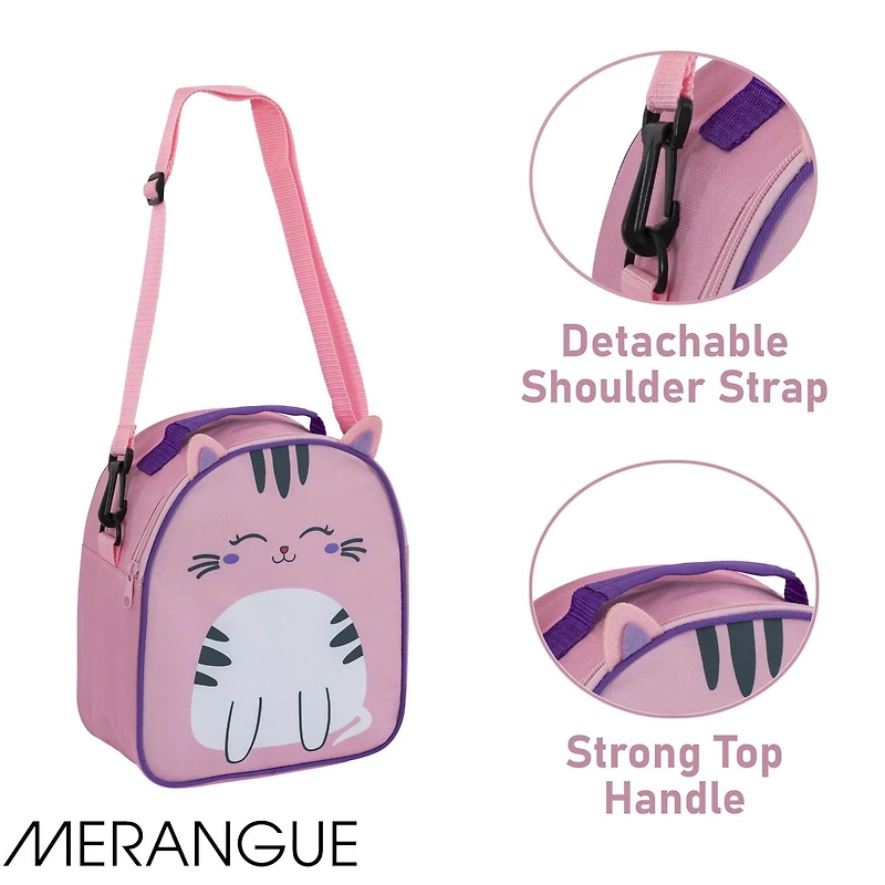 Merangue Insulated Cat Lunch Bag