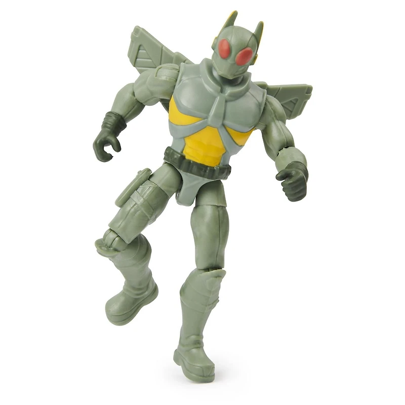 BATMAN, Figurine articulée FIREFLY de 10 cm avec 3 accessoires mystère, Mission 2
