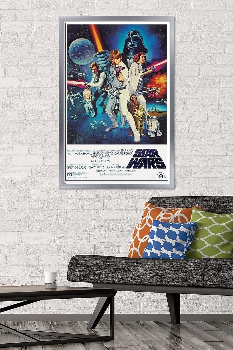 24X36 Star Wars : Un Nouvel Espoir - Une Feuille