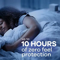 Serviettes féminines Always Infini pour femmes, serviettes avec ailes Flexfoam, taille5, degré d’absorption de nuit, flux très abondant, non parfumées, 11serviettes 11CT