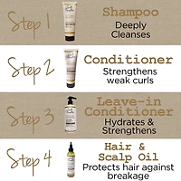 Carol's Daughter Goddess Strength Fortifying Conditioner with Castor Oil, Conditioner with Castor Oil, 11 fl oz