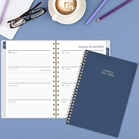 Agenda académique hebdomadaire Cambridge® Colour Bar Navy 2025-2026