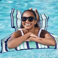 Aqua 3-In-1 Fold & Go Pool Float, Mat & Lounge, Fold & Go Mat
