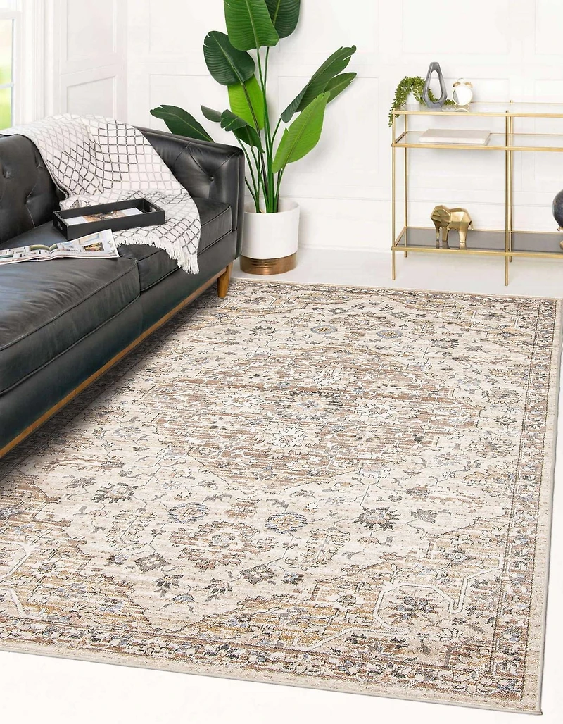 ECARPET Arden Traditional Area Rug for Living Room, Bedroom, Dining Room, Entrance