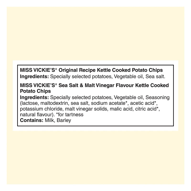 Miss Vickie's Mix Flavoured Snacks 6ct VP