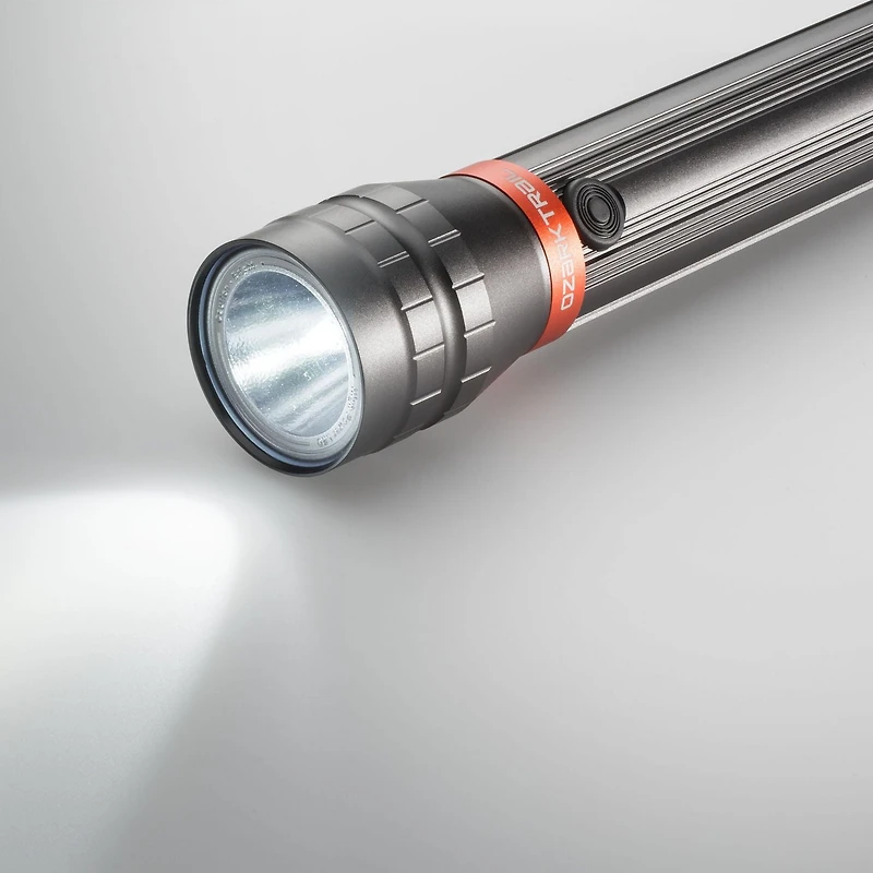 Ozark Trail 1000 Lumen LED Flashlight - 6 AA Batteries Included, LED Camping Flashlight