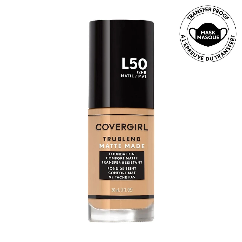 COVERGIRL Fond de teint TruBlend Matte Made 40 nuances