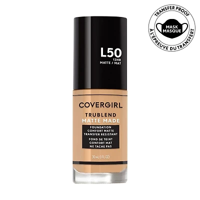 COVERGIRL Fond de teint TruBlend Matte Made 40 nuances