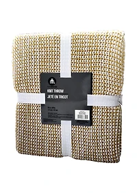 hometrends Knit Throw