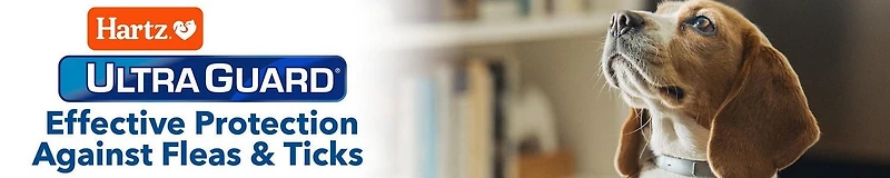 Hartz Ultraguard plus Flea & Tick Treatment for Dogs And Puppies 14 to 28 Kg, Each package contains 3 tubes, usage 1 tube per month. Do not use on dogs under 12 weeks of age.