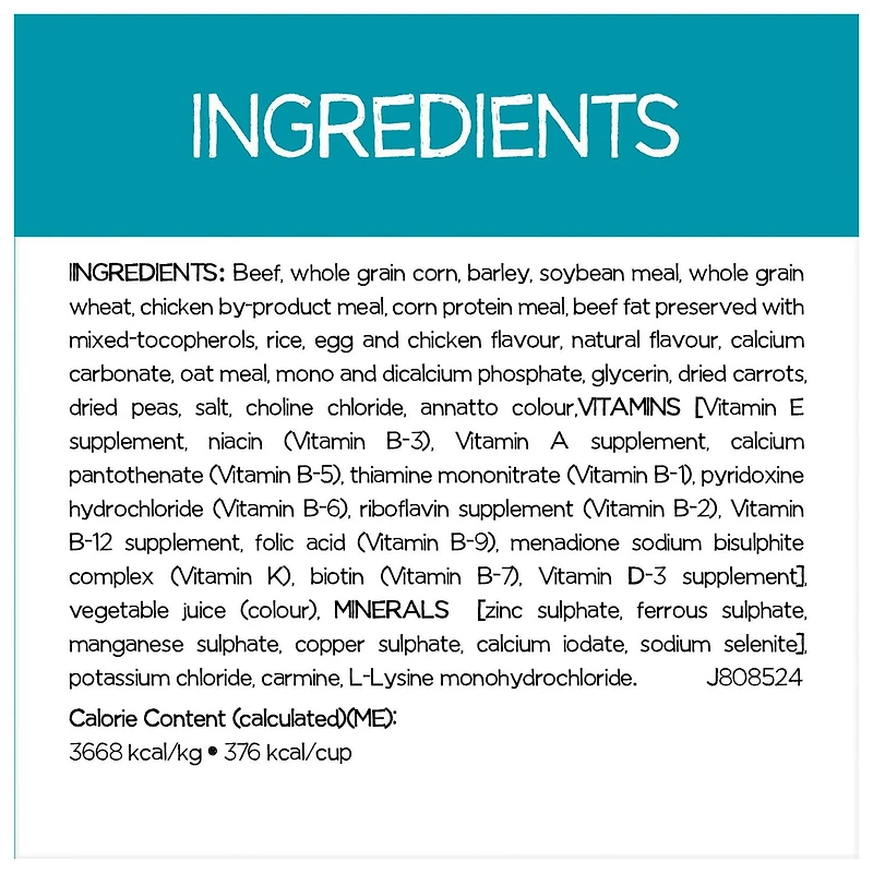 Beneful IncrediBites for Small Dogs with Real Beef, Dry Dog Food, 1.6-7 kg