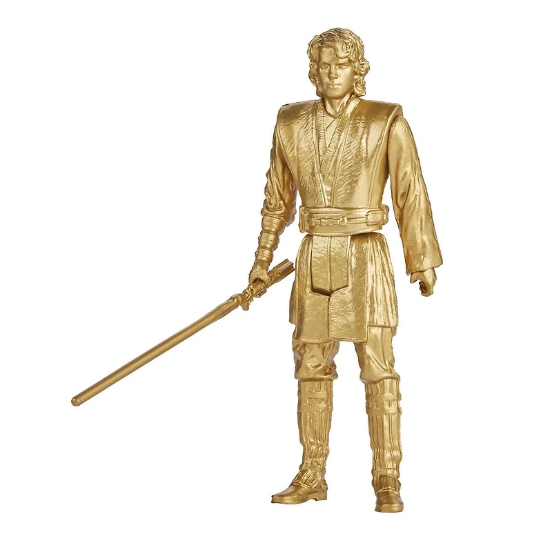 Star Wars Saga Skywalker, figurines Obi-Wan Kenobi et Anakin Skywalker de 9,5 cm du film Star Wars: La revanche des Sith