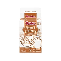 Baxter Crème à céréales 10 % 473 mL