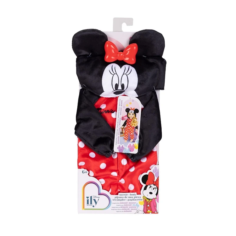Disney Ily 4EVER - 18 Inch Doll Outfit - Minnie Mouse Onesie, Disney Ily Outfit