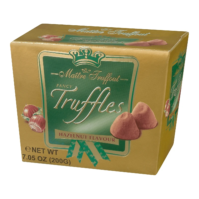 Maitre Truffout Gold Truffles Hazelnut, 200g