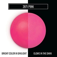 Peinture acrylique phosphorescente FolkArt - Rose, 59 ml