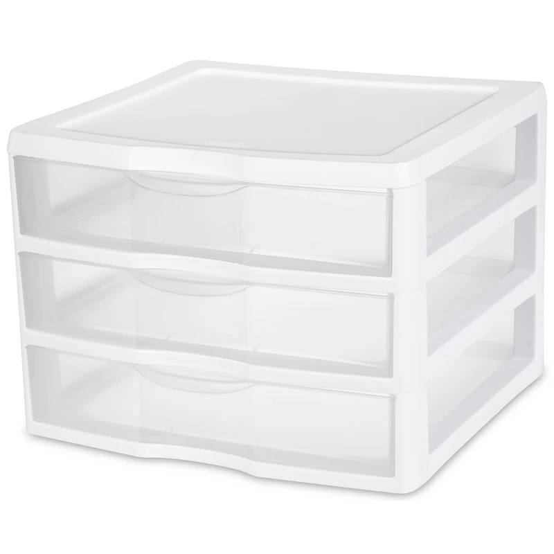 Sterilite Grand Unité de 3 tiroirs