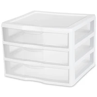 Sterilite Grand Unité de 3 tiroirs