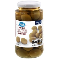 Olives reines entières Great Value 375 ml