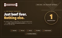 Chewmasters Freeze Dried Beef Liver Bites 500g - Dog Treats