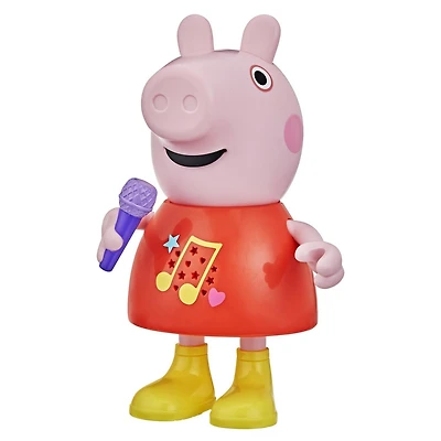 Peppa Pig Talk & Sing Peppa Doll - French Version, Ages 3 and up