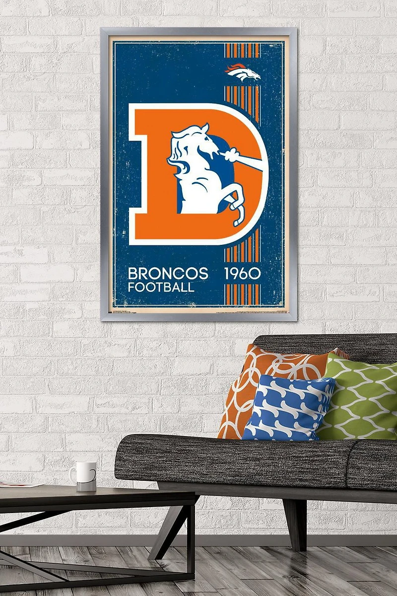 NFL Denver Broncos - Logo rétro 14