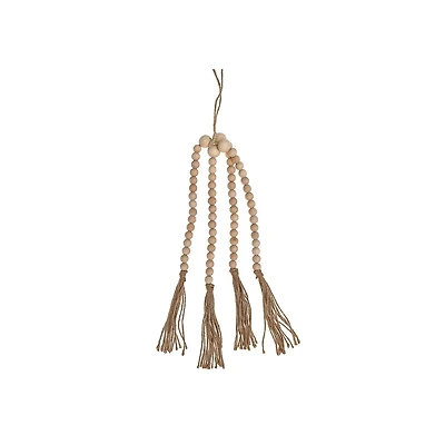 IH Casa Decor 24" Perle Quadruple Garland Natural - Ensemble De 2