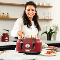 Westinghouse 4 Slice Toaster - Red
