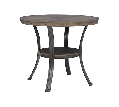 Trager Counter Table, Pewter