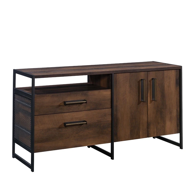 Sauder Briarbrook Credenza, Barrel Oak, 430265