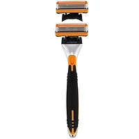 Equate Men's 5 Blade Razor with Trimmer and 2 Cartridges, 1 Handle, 2 Cartridges