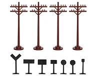 EZTEC BATTERY OPERATED HOLIDAY EXPRESS CHRISTMAS TRAIN SET (54 PIECES TRAIN SET), HOLIDAYS EXPRESS CHRISTMAS TRAIN SET