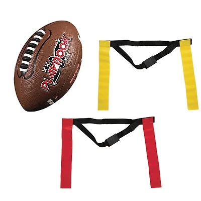 Ensemble de football drapeau Franklin Sports jeunesse pour 10 joueurs