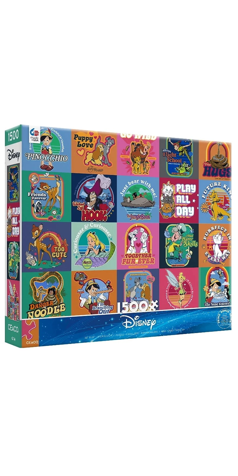 Ceaco Disney Storytime 1500-Piece Interlocking Jigsaw Puzzle