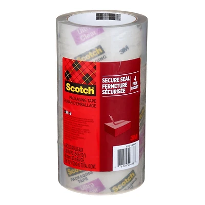 Scotch(R) Ruban d’emballage 3250-LR4-EF4CC, 1,88 po x 54,6 yd (48 mm x 50 m) 3250-LR4-EF4CC Scotch®