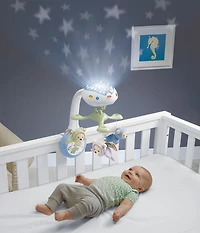 Fisher-Price 3-in-1 Projection Mobile, Butterfly Dreams, Baby Crib Toy with Light Projection, 9 months and up