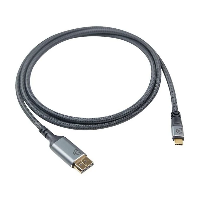 BlueDiamond câble PRO USB-C vers DP 8K Ultra HD - 48Gbps - HDR Dynamique - DP 1.4 - USB-C - 8K@60Hz, 4K@120Hz, 6pi