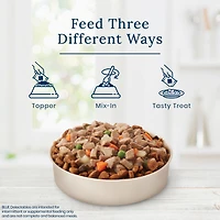 Blue Buffalo Tempting Toppers Natural Wet Dog Food Topper, Chicken Dinner 3oz, BLUE Tempting Toppers, Chicken 3oz
