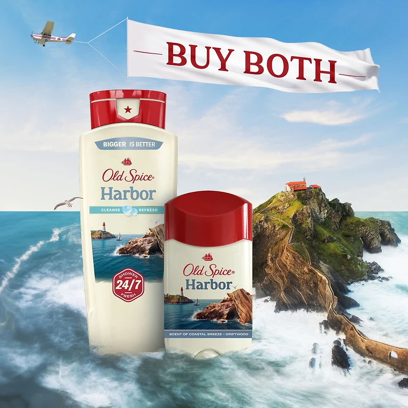 Désodorisant et antisudorifique invisible pour hommes Old Spice, Harbor