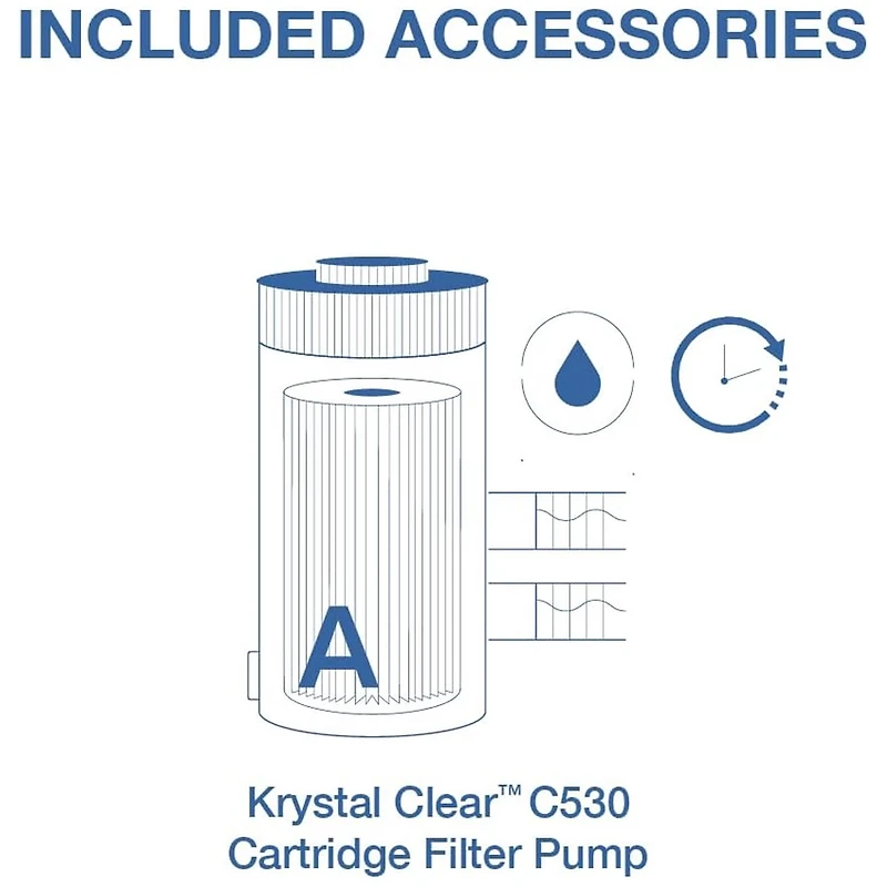 Intex 12Ft X 30In Metal Frame Pool Set