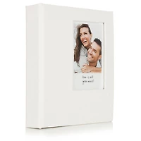 Pinnacle Frames and Accents INSTANITY 2UP Vanilla Dream Photo Album, 16 Pages, 64 Photo Pockets