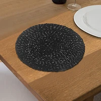 Hand Made Natural Weaving Round Placemat