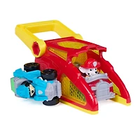 PAW Patrol, Lanceur Brigade canine Marcus avec véhicule Rex, Coffret de 2 véhicules, jouets pour garçons et filles à partir de 3 ans