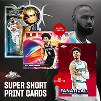 2025-26 Topps Chrome Basketball Trading Cards Value Box
