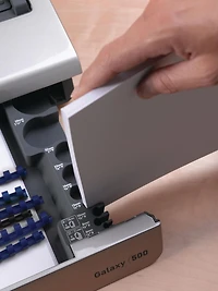 Galaxy™ E 500 Electric Comb Binding Machine w/Starter Kit