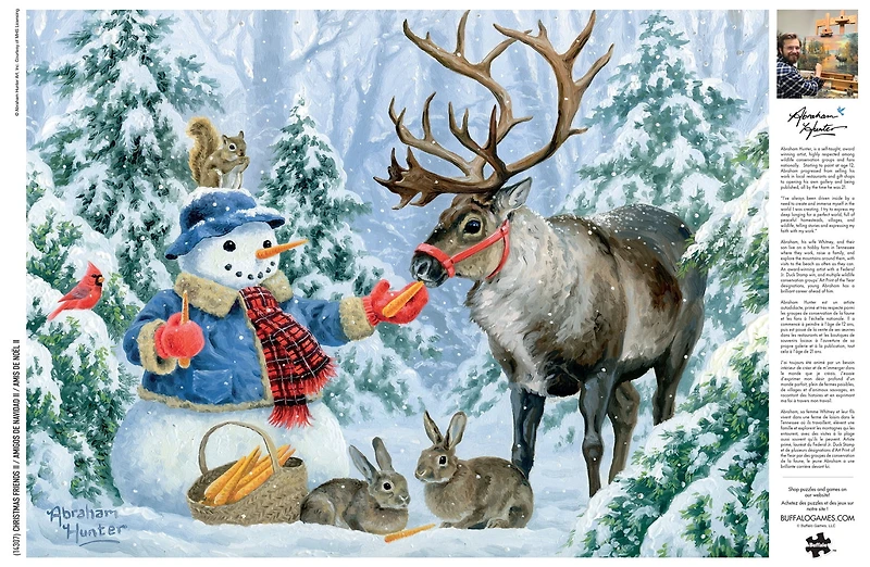 Buffalo Games Le puzzle Christmas Friends II en 1000 pièces