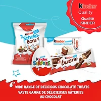 Kinder Schokobons, Fine Milk Chocolate Pieces with a Milky and Hazelnut Filling, Easter Treats for Kids