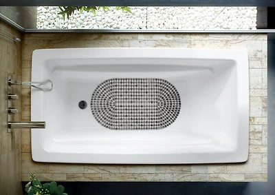tapis de baignoire en diamant Mainstays