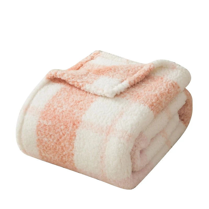 Jeté en molleton de peluche Mainstays